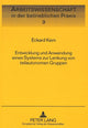 Book cover of: Entwicklung und Anwendung eines Systems zur Lenkung von teilautonomen Gruppen