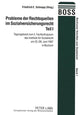 Book cover of: Probleme der Rechtsquellen im Sozialversicherungsrecht- Teil I. By: Friedrich E. Schnapp