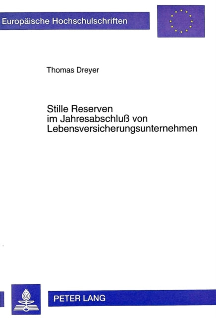 Book cover of: Stille Reserven im Jahresabschlu von Lebensversicherungsunternehmen