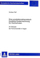 Book cover of: Eine Produktionstheoretisch Fundierte Kostenrechnung Fuer Hochschulen