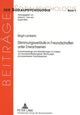 Book cover of: Stimmungsverlaeufe in Freundschaften unter Erwachsenen. By: Birgit Lambertz