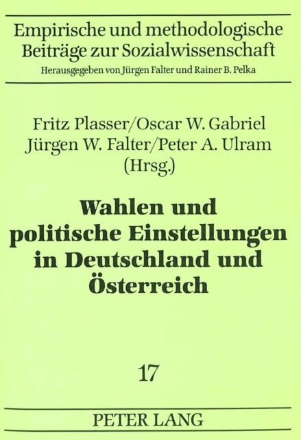 Book cover of: Wahlen und politische Einstellungen in Deutschland und Oesterreich