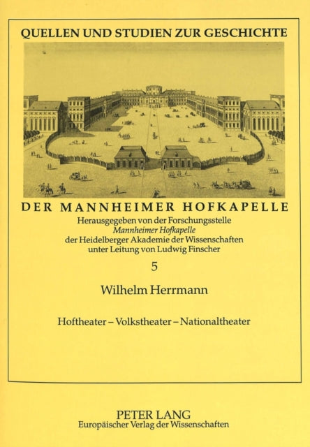 Book cover of: Hoftheater - Volkstheater - Nationaltheater
