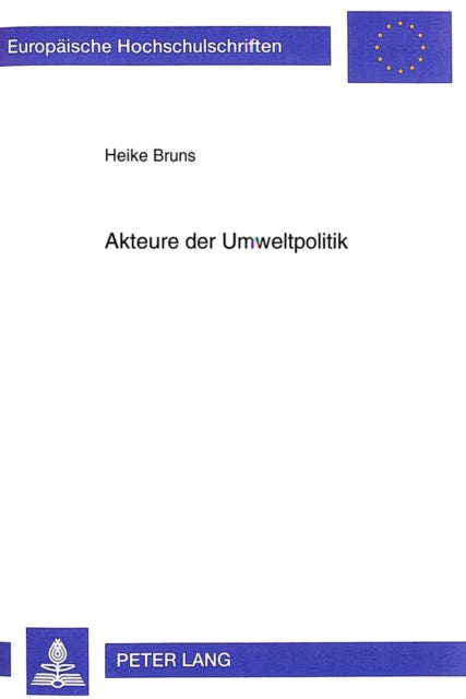 Book cover of: Akteure der Umweltpolitik