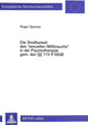 Book cover of: Die Strafbarkeit Des «Sexuellen Mißbrauchs» in Der Psychotherapie Gem. Den §§ 174 Ff Stgb. By: Roger Spenner