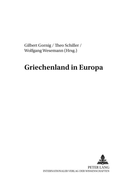 Book cover of: Griechenland in Europa