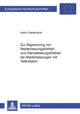 Book cover of: Zur Abgrenzung von Niederlassungsfreiheit und Dienstleistungsfreiheit bei Niederlassungen mit Teilfunktion. By: Katrin Pasternacki