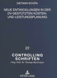 Book cover of: Neue Entwicklungen in der DV-gestuetzten Kosten- und Leistungsplanung. By: Dietmar Schön