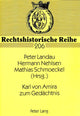 Book cover of: Karl von Amira zum Gedaechtnis. By: Peter Landau