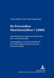 Book cover of: De processibus matrimonialibus. By: Elmar Guthoff
