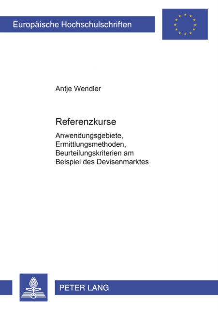Book cover of: Referenzkurse. By: Antje Wendler