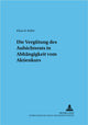 Book cover of: Die Verguetung des Aufsichtsrats in Abhaengigkeit vom Aktienkurs