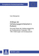 Book cover of: Anfaenge Der Verfassungsgerichtsbarkeit in Rußland