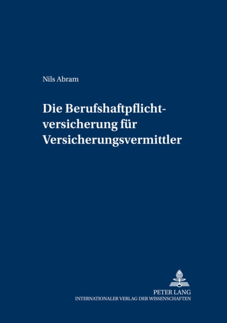 Book cover of: Die Berufshaftpflichtversicherung fuer Versicherungsvermittler