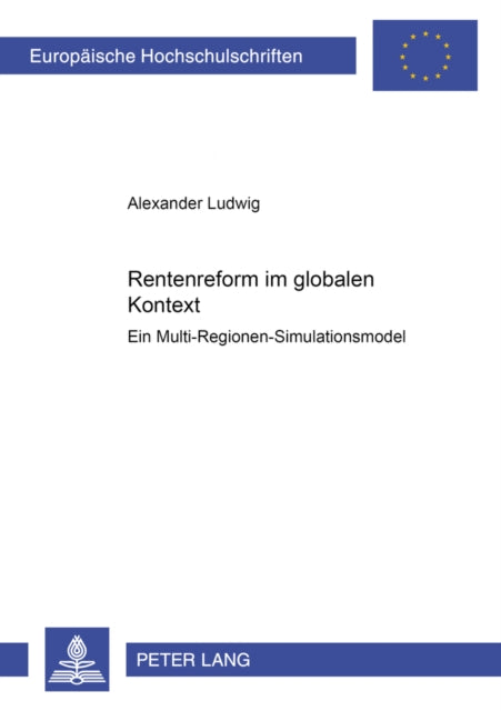 Book cover of: Rentenreform Im Globalen Kontext. By: Alexander Ludwig