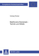 Book cover of: Beethovens Klaviersatz - Technik Und Stilistik