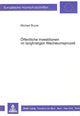 Book cover of: Oeffentliche Investitionen im langfristigen Wachstumsprozess