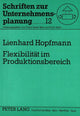 Book cover of: Flexibilitaet im Produktionsbereich
