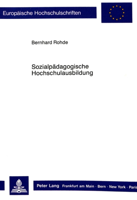 Book cover of: Sozialpaedagogische Hochschulausbildung