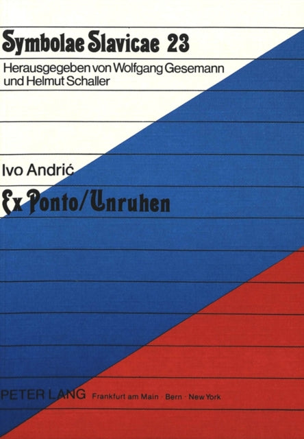 Book cover of: Andric, Ivo- Ex Ponto / Unruhen