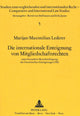 Book cover of: Die internationale Enteignung von Mitgliedschaftsrechten