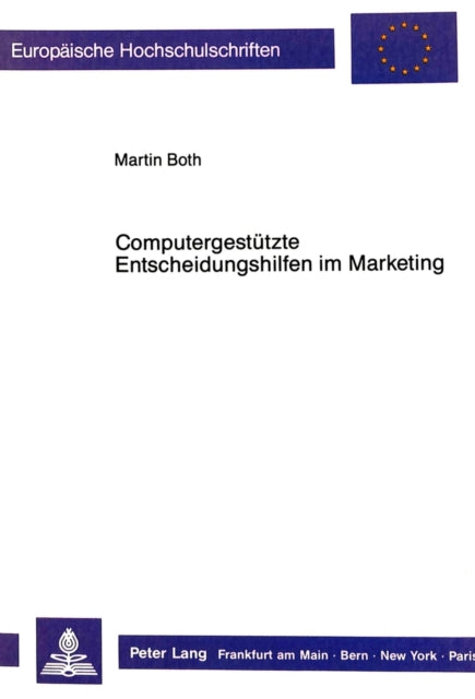Book cover of: Computergestuetzte Entscheidungshilfen im Marketing