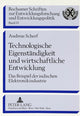 Book cover of: Technologische Eigenstaendigkeit und wirtschaftliche Entwicklung