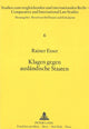 Book cover of: Klagen gegen auslaendische Staaten