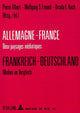 Book cover of: Allemagne-France: deux paysages mediatiques - Frankreich-Deutschland: Medien im Vergleich
