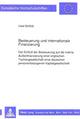 Book cover of: Besteuerung und internationale Finanzierung