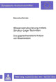 Book cover of: Wissensstrukturierung mittels Struktur-Lege-Techniken
