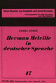 Book cover of: Herman Melville in deutscher Sprache