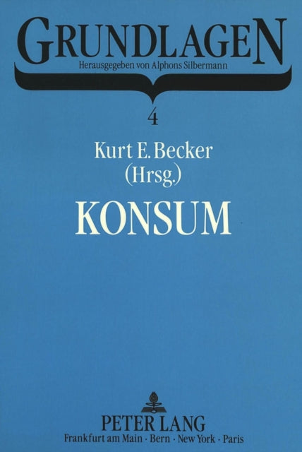 Book cover of: Konsum