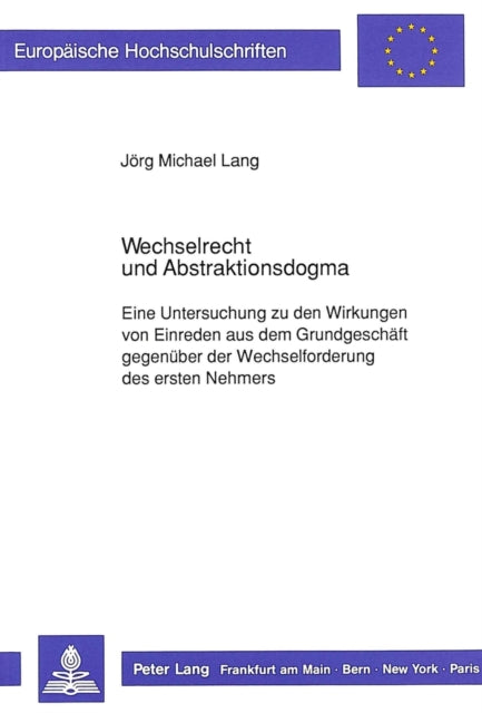 Book cover of: Wechselrecht und Abstraktionsdogma