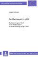 Book cover of: Der Machtaspekt im UWG