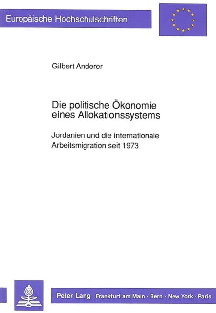 Book cover of: Die politische Oekonomie eines Allokationssystems