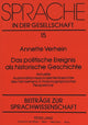 Book cover of: Das politische Ereignis als historische Geschichte