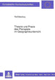 Book cover of: Theorie und Praxis des Planspiels im Geographieunterricht
