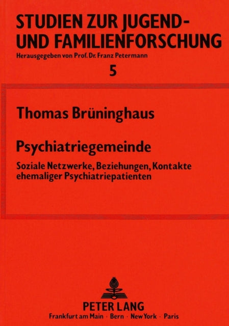 Book cover of: Psychiatriegemeinde