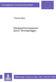 Book cover of: Geraeuschimmissionen durch Tennisanlagen