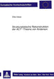 Book cover of: Strukturalistische Rekonstruktion der ACT*-Theorie von Anderson