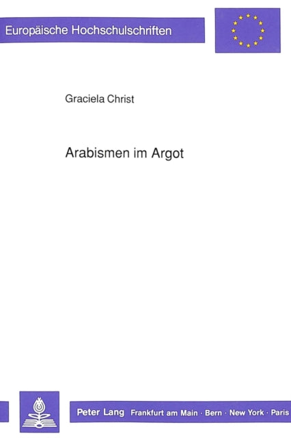 Book cover of: Arabismen im Argot