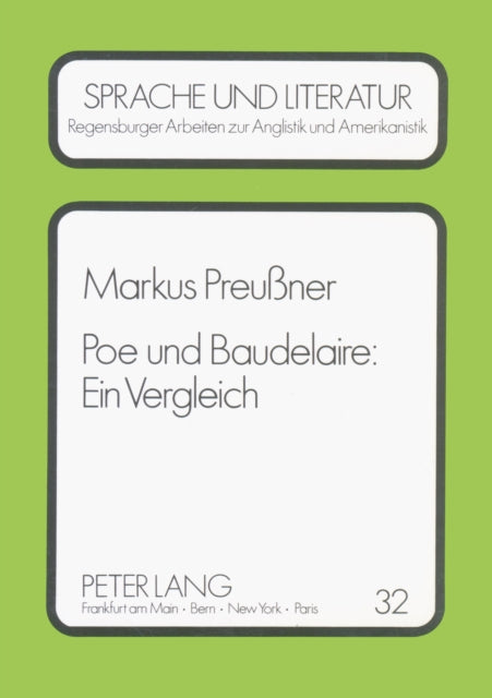 Book cover of: Poe und Baudelaire: Ein Vergleich