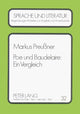 Book cover of: Poe und Baudelaire: Ein Vergleich