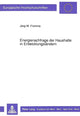 Book cover of: Energienachfrage der Haushalte in Entwicklungslaendern