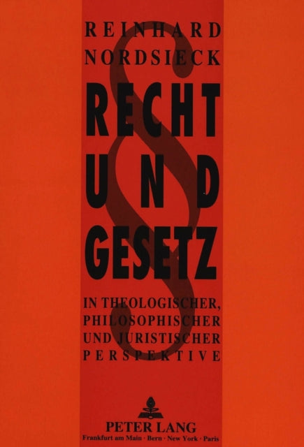 Book cover of: Recht und Gesetz