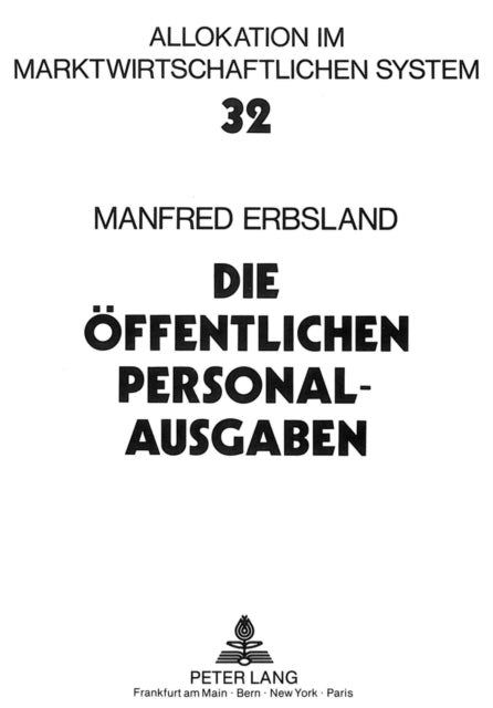 Book cover of: Die oeffentlichen Personalausgaben