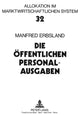 Book cover of: Die oeffentlichen Personalausgaben