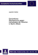 Book cover of: Gerichtlicher Rechtsschutz gegen Hoheitsakte der Alliierten in Berlin (West)