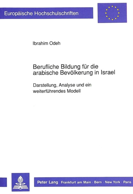 Book cover of: Berufliche Bildung fuer die arabische Bevoelkerung in Israel